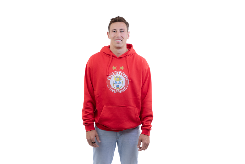 Kids-Hoodie "Logo" rot