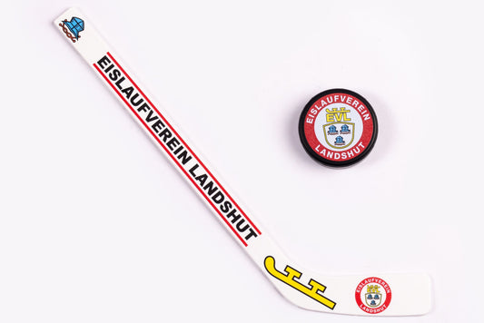 Set Minihockeyschläger und Softpuck