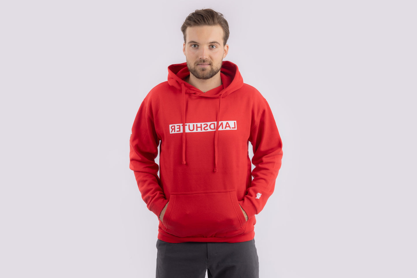Team-Hoodie "Landshuter" rot