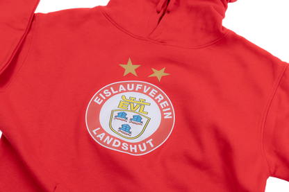 EVL-Hoodie "Logo" rot